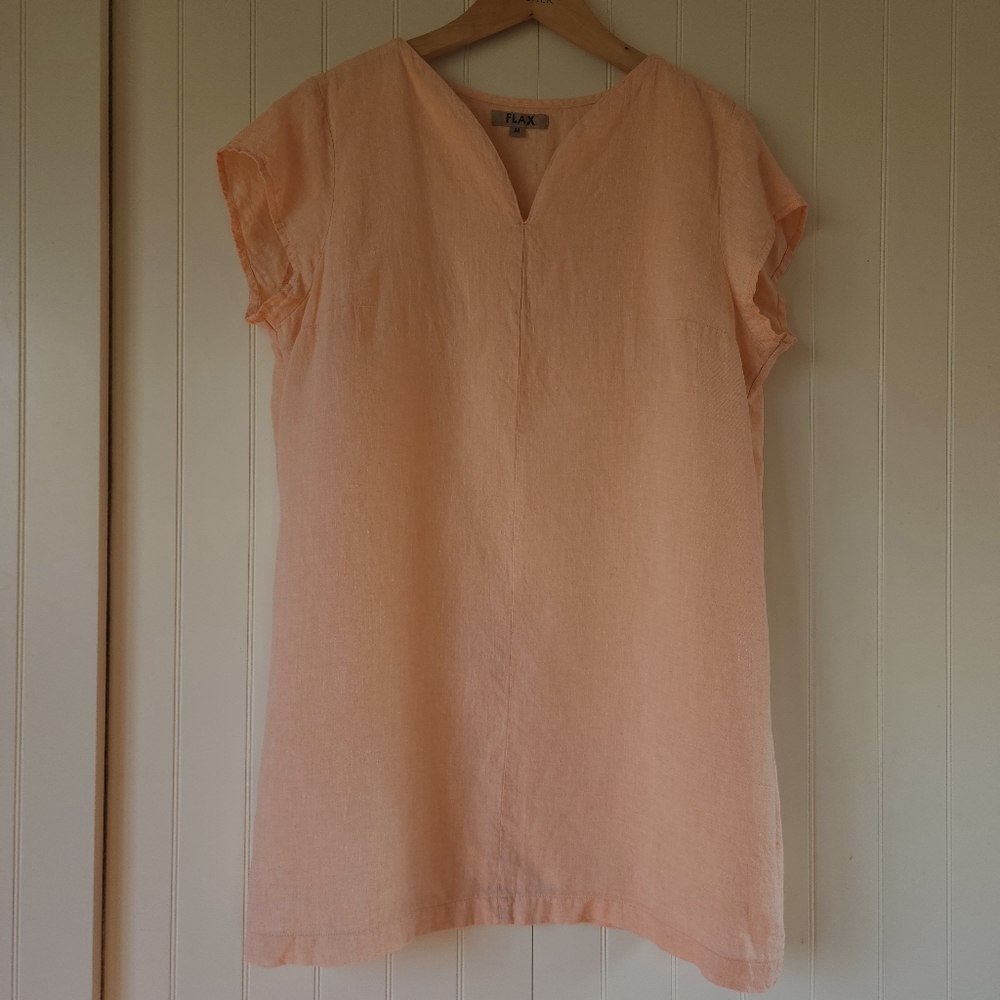 FLAX Linen Dress/Tunic~M